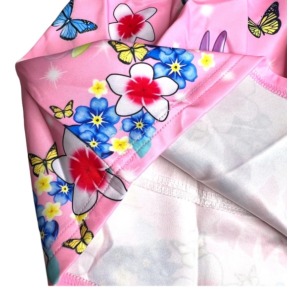 PINK  My Little Pony Friends Forever ALine Dress Rainbow Dash Unicorn bowtie - Picture 4 of 5